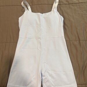 women's offline by aerie light blue romper medium